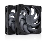 Refrigeración Aire Noctua 120mm NF-A12x25 G2 PWM Sx2-PP chromax.black doble pack