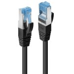 Cavo di rete Lindy Cat6a S/FTP 0,5 m Nero