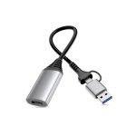 Adaptateur graphique USB Equip 133498 HDMI 1080p USB-A et USB-C