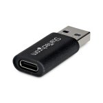 Adaptateur USB-A Mâle vers USB-C Femelle StarTech 10 Gbps Noir