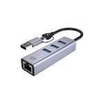 USB-C Gigabit Netzwerkadapter Conceptronic ABBY25G Grau