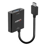 Adaptador de cable de vídeo Lindy HDMI a VGA 0,1 m