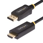 Cable Adaptateur DisplayPort vers HDMI STARTECH.COM 3m 4K 60Hz HDR Actif