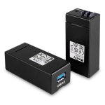 Extensor AV Lindy 42707 Transmisor y Receptor 200 m Alámbrico Negro