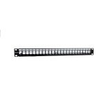 Frontplatte 19" Phasak RJ45 24P FTP Cat.6 Dual Block RJ45 PA 3524