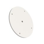 Adaptador para soporte Hikvision DS-2909ZJ Universal Aluminio Blanco