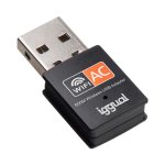 Netzwerkkarte IGGUAL USB Wifi Adapter 600 Mbps Dual Band 2.4G/5G USB 2.0