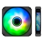 Refrigeração Ar CoolBox Infinity ARGB 120mm Multicolor Silencioso