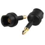 Adaptador Valueline AC-062 Toslink a 3.5mm Negro