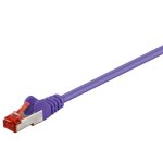 Cable de red Goobay 95490 Cat6 S/FTP 10 m Violeta