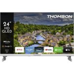 TV Thomson QLED 24HQG3S15CW 24" HD 60Hz Smart TV Google TV HDR10 Quantum Dot Blanc 12V