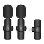 Micrófono Puluz PU3150B Lavalier inalámbrico omnidireccional Lightning