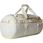 Reisetasche The North Face Base Camp Duffel M 71L Weiß Dune recyceltes Polyester