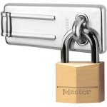 Cadenas Master Lock Pack Moraillon 89 mm Cadenas Laiton 40 mm 2 Clés