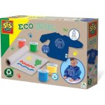 Aquarell SES Creative Eco Kit Fingerfarben Schürze Recyclingpapier