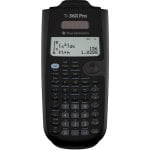 Calculadora Científica Texas Instruments Ti-36x Pro, Pantalla Lcd 4 Líneas Mathprint Natural, Log/exponencial, Estadísticas, Polinomios, Matrices, Complejos, Base N, Conversión De Unidades, Negro