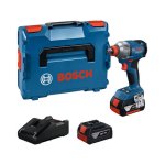 Bosch Professional Gdx 18v-285 Llave De Impacto 2 En 1 A Batería 18v, 285 Nm (500 Nm), 2x Gba 4,0ah, Cargador Gal 18v-20 Y L-boxx