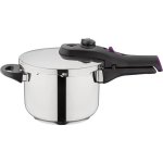 Olla A Presión Gsw Rapid 18 Cm 3,2 L En Acero Inoxidable 18/10, Base Thermoboden Para Inducción, 2 Niveles De Presión, Asas Aisladas Y Válvulas De Seguridad