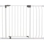 Dreambaby Liberty Reja De Seguridad Con Extensión 18 Cm, Instalación A Presión, Blanco, Para Aberturas 93–99 Cm, Apertura Bidireccional Y Cierre Seguro