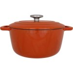 Cocotte Cosy & Trendy Fontestic Ferro Fundido Esmaltado 24cm 4,6L Ruïnne Indução Forno