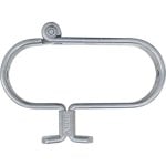 Protettore per lucchetto Abus GateSec 131/140 acciaio cementato ETERNA