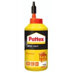 Pattex Express Wood Glue Pva 750 G (biberón) Para Encolado Rápido De Madera D2 En 204, Transparente Al Secar, Resistencia Final Alta