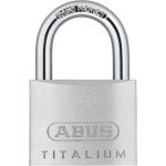 Cadenas Abus 64TI/50 Titalium Aluminium Léger 5 Goupilles Nano Protect