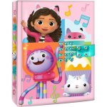 Diario Secreto Gabby's Dollhouse Rosa Con Sonido Y Cerradura De Código Numérico, Tapa Dura, Páginas Rayadas, Desde 5 Años, Kids Licensing