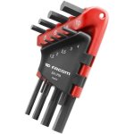 Facom 82h.jp9apb Juego De Llaves Allen En L Cortas 9 Piezas Métricas 1,5 A 10 Mm Acero Silicio-carbono Estuche Compacto Rojo