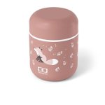 Monbento Mb Capsule Fox Canelle 280 Ml Fiambrera Isotérmica Acero Inox 18/8 Tapa Hermética De Rosca Sin Bpa Apt. Microondas