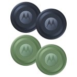 Localizador Motorola Moto Tag Pack 4 unidades Azul e Verde Bluetooth 5.4 IP67