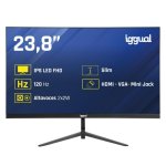 Monitor IGGUAL ML24S 23,8" FullHD 120Hz IPS Frameless Altavoces 1ms VESA