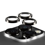 Protector de cámara metálico PanzerGlass Hoops para iPhone 15 Pro y Pro Max
