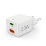 Cargador Hama 30W USB-C y USB-A Power Delivery Quick Charge