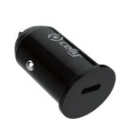 Cargador Coche USB-C 20W Celly Negro Caja OEM