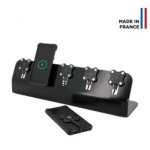 Cargador Inalámbrico Mobilis 020010 120W 6 Puertos USB-C GaN Negro