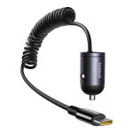 Cargador de Coche Baseus Tiny Star Mini USB-C 30W Power Delivery Quick Charge Negro
