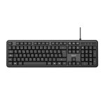Teclado IGGUAL CK-OFFICE-105T alámbrico USB QWERTY completo negro