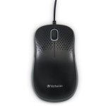Ratón Verbatim 49024 mano derecha USB tipo A 1000 DPI Negro ergonómico