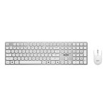 Teclado MSI FORGE K210 W sem fios branco com rato incluído