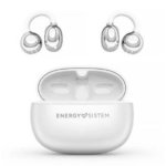 Auricolari Energy Sistem ChicPods Bluetooth 5.4 Wireless Waterproof Microfono Bianchi
