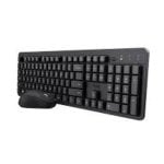 Teclado Trust Ody II membrana inalámbrico con ratón y batería AAA
