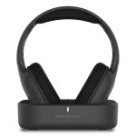Auriculares Energy Sistem SoundReel TV inalámbricos Bluetooth para TV con base de carga negros