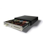 Cassa registratrice Safescan HD-4646S Nero/Argento 5 scomparti banconote 8 monete
