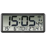 Reloj Digital de Pared Hama Jumbo con Radio DCF, Termómetro e Higrómetro