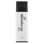 Chiavetta USB MediaRange MR1899 16GB USB 3.2 Gen 1 Nero Argento