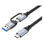 Cabo USB 3.2 Gen 2x2 Equip 128433 3 m USB A/USB C para USB C Preto
