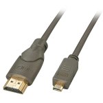 HDMI-Kabel Lindy 2 m, Standard an Micro HDMI, 1920 x 1200