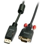 Lindy 3 m DisplayPort auf VGA Adapterkabel mit Goldkontakten