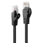 Netzwerkkabel Lindy Cat6 3 m U/UTP Schwarz RJ-45 bis RJ-45